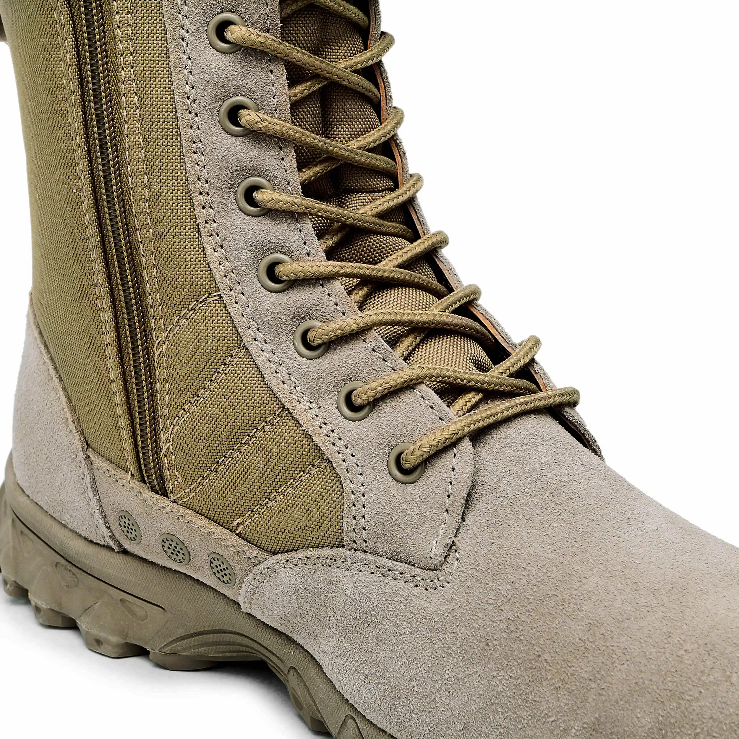 XINXING Good Quality Hiking Tactico Desert Boots Men Woman Female Outsole Waterproof Combat Boots with Zipper
