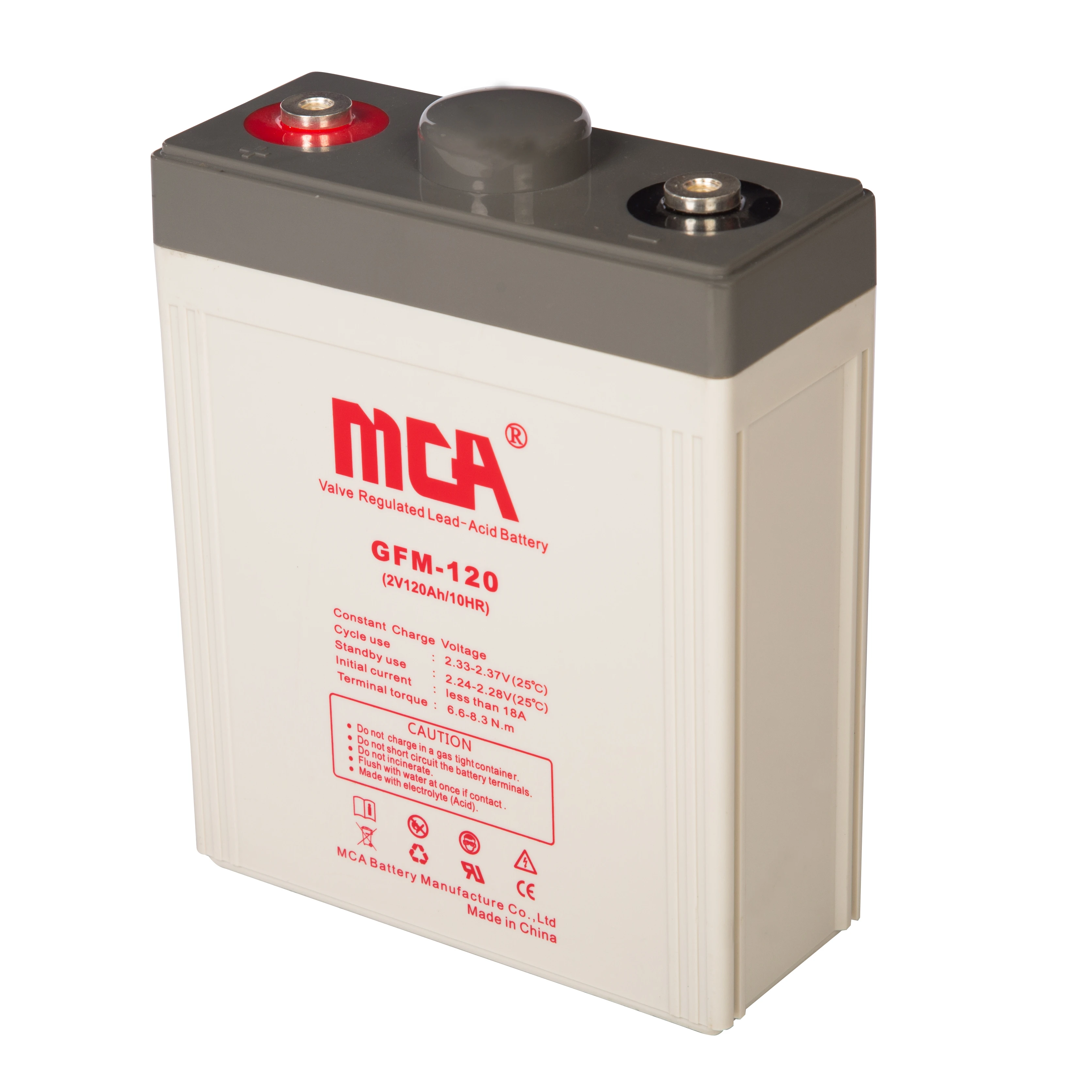 Telephone exchange system back up power 2V long life energy storage battery 200Ah