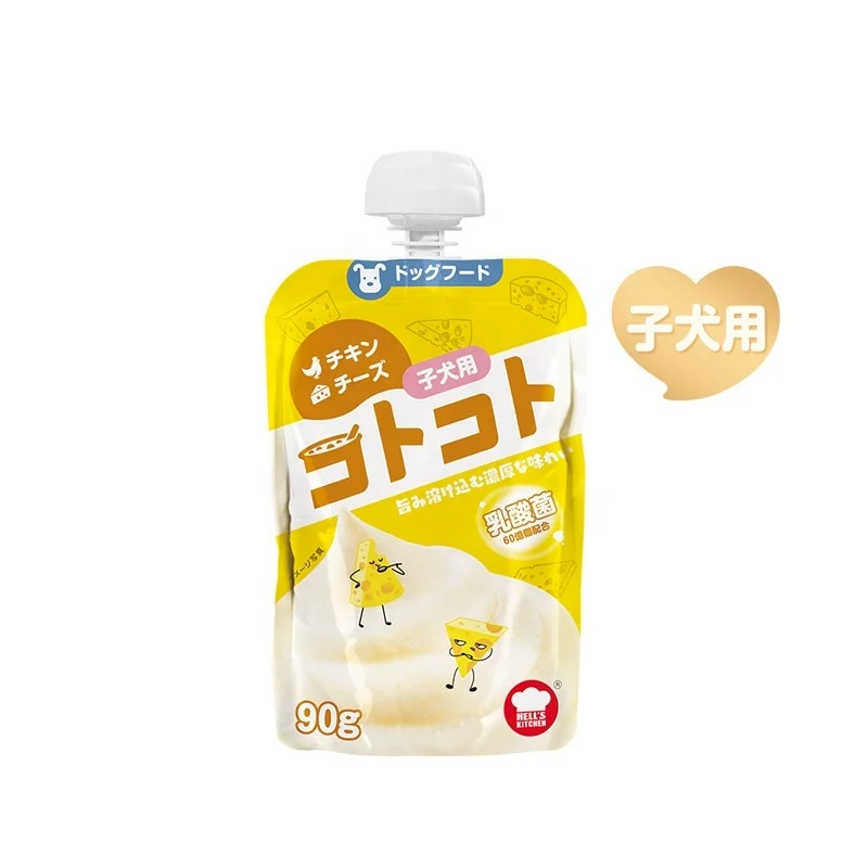 Factory Custom High Quality 100g Pouch Pet Food Animal Supplies Delicious Cat Lick Treats Snacks Food
