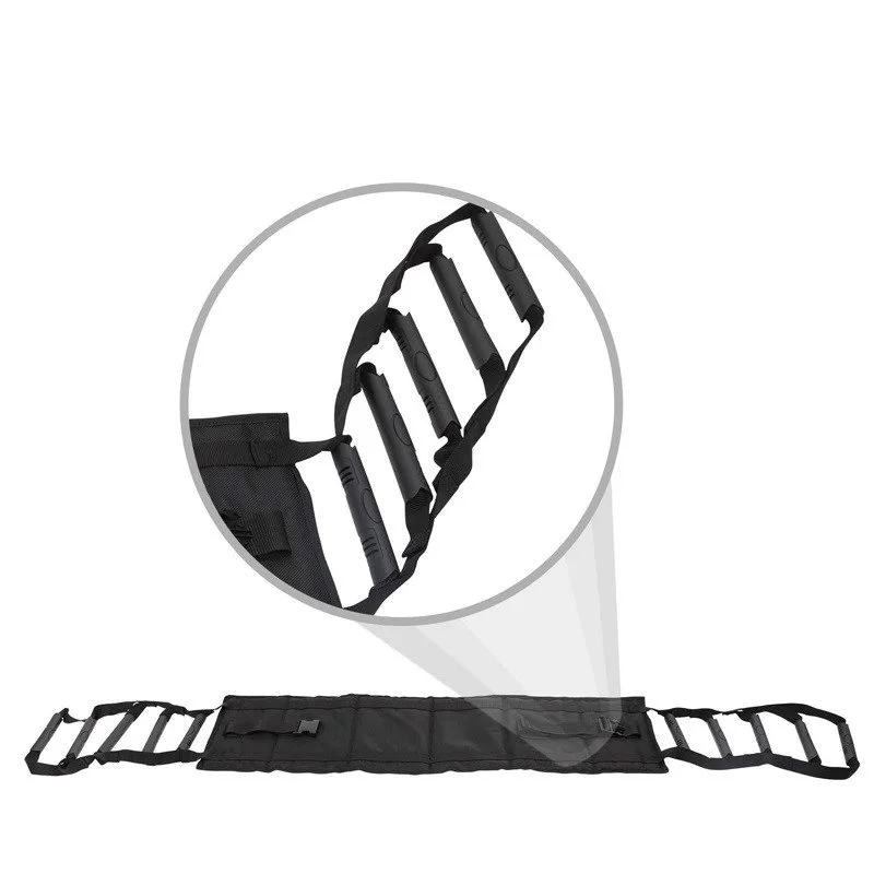 Factory Custom Design TPU Coated Nylon Plastic Eco-friendly Waterproof Medical Gait Belt