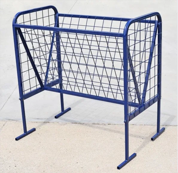 
hot galvanized metal steel hay horse cattle sheep feeder for farm 