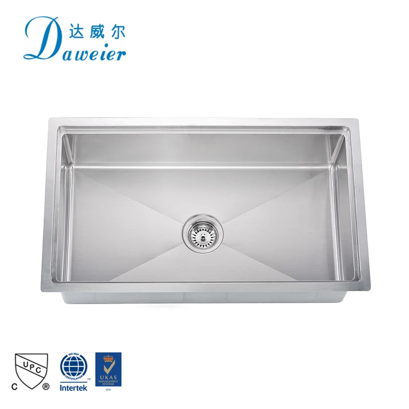 workstation Durable washing sink for kitchen Single Bowl kitchen basin sink Stainless Steel Kitchen Sinks