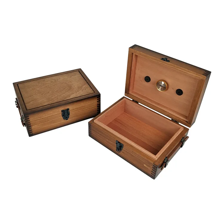 Деревянная коробка для хранения сигар деревянная хьюмидор оптовая