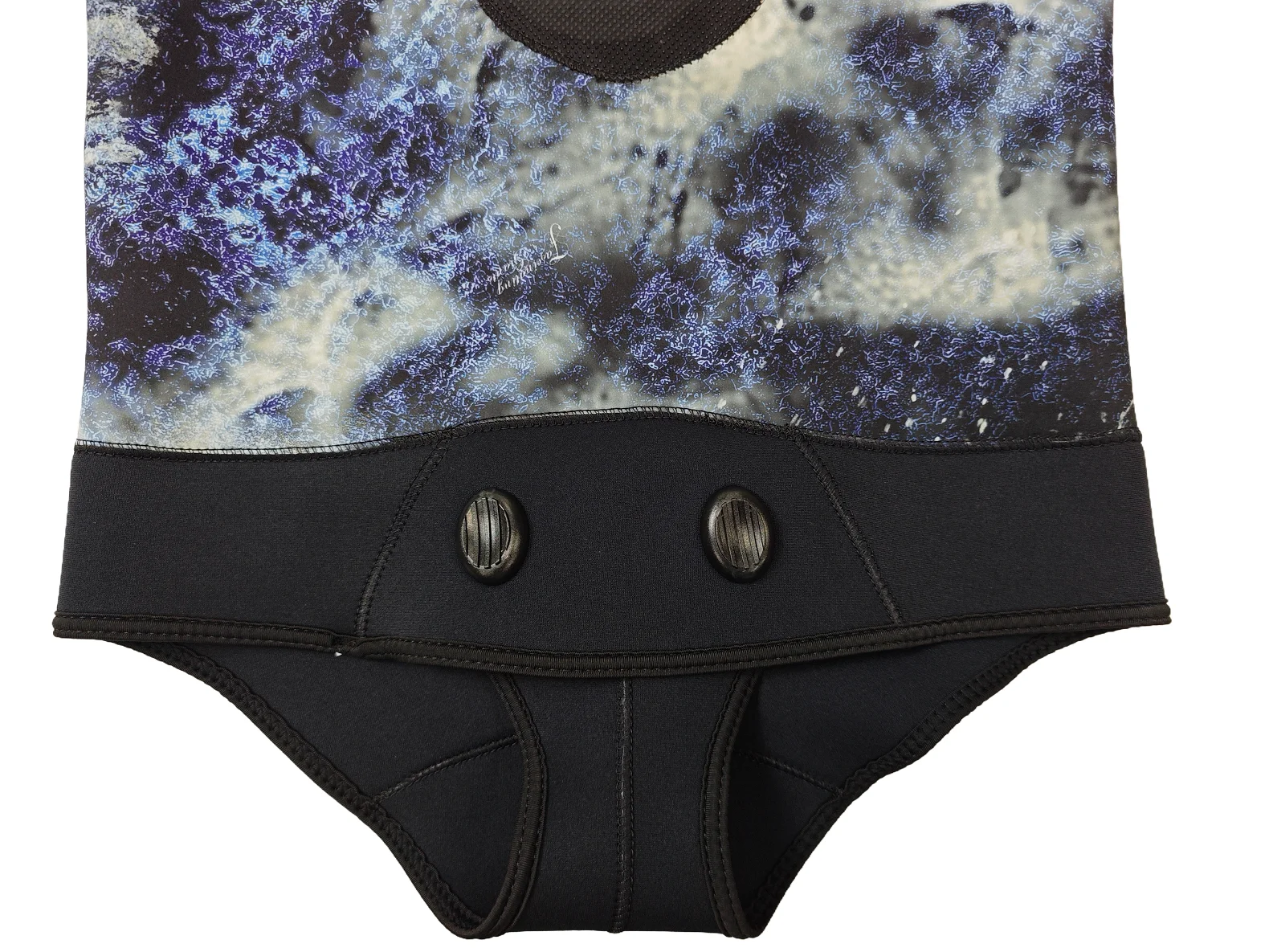 Yamamoto39 3mm blue camouflage neoprene 2 pieces waist trousers custom hooded surfing diving suit swimming spearfishing suit