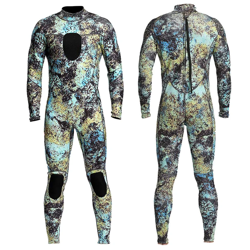 
Camo hunting wetsuit 7mm spearfishing wetsuit camouflage spearfishing wetsuit 