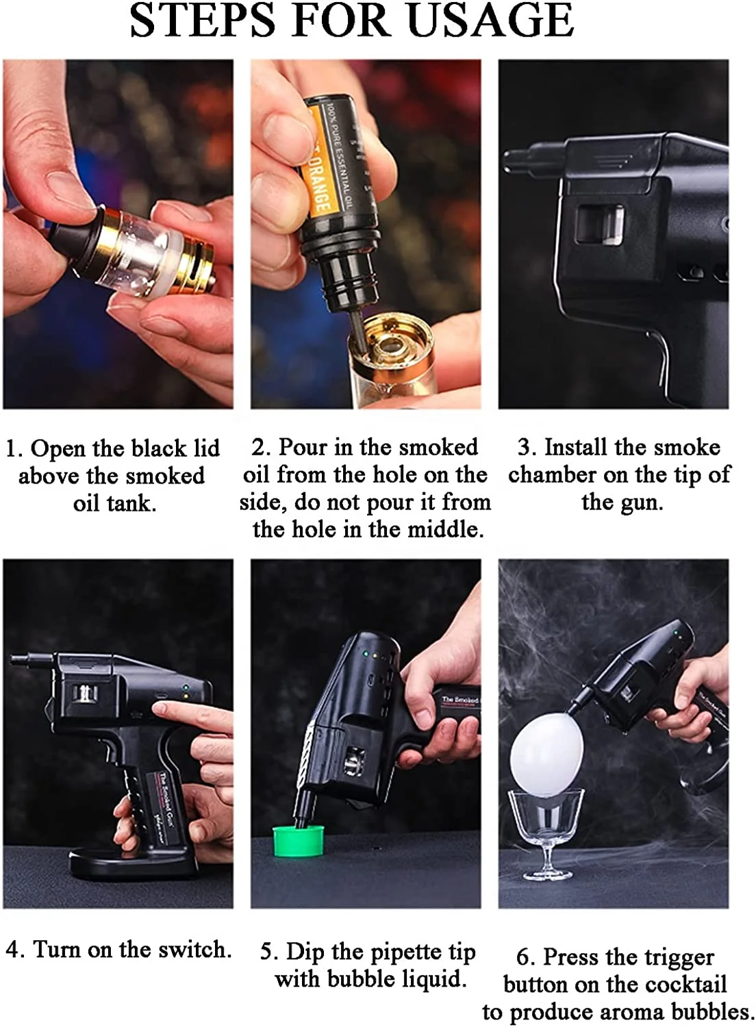 bubble x smoke bubble gun set summer big best flavour blaster bubble - kit - pro 3 utensillos de bar inteligentes