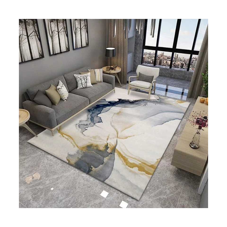 Soft Nordic Rug Carpet Wholesale Carpets and Rugs Polyester Floor Modern Pattern 3d Printing Living Room