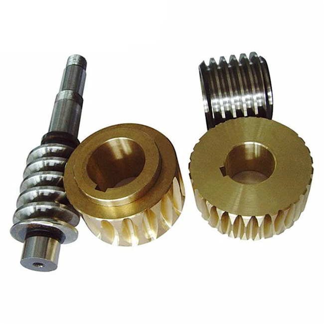 Good Quality Customized Cnc Machining Brass for Agricultural Machining Parts Worm Gear