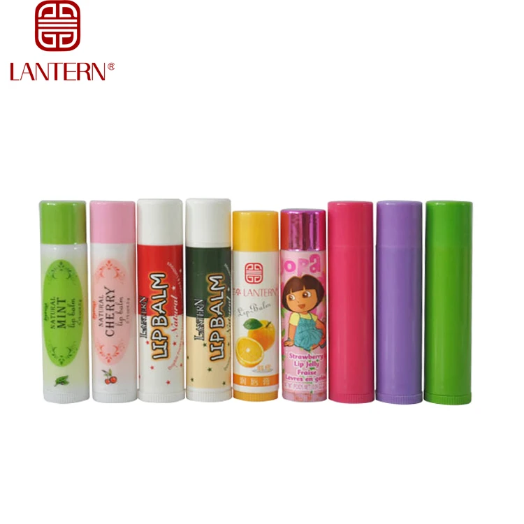 Custom logo lip care chapstick lip balm for kids lip gloss