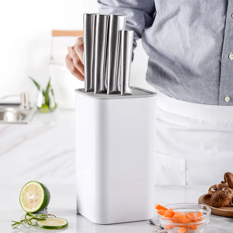 Hot sale Hot selling Wholesale 6 PCS Stainless Steel Kitchen Chief knife set with block