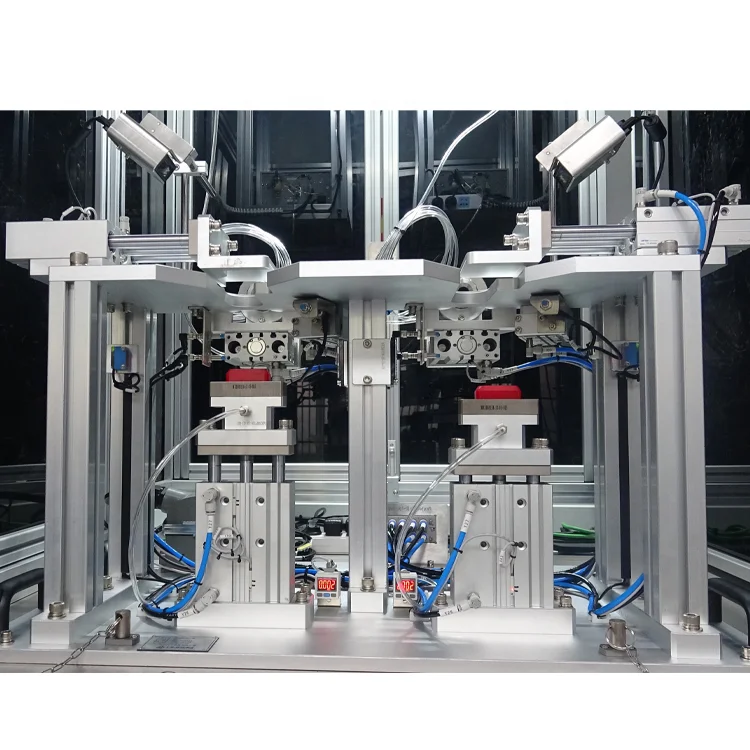  Welding machine supplier semi automatic best quality air tightness and leak detection double station equipment for