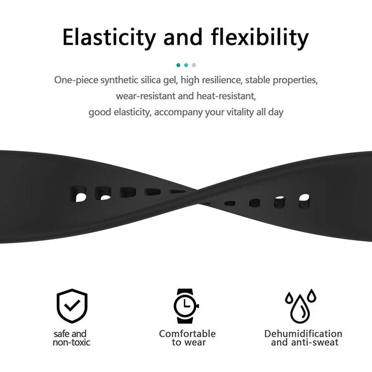 Coolyep Smart Band solid Color 20mm 22mm Watchband Sport Silicone Watch Strap for Samsung Galaxy Active Watch 3 4