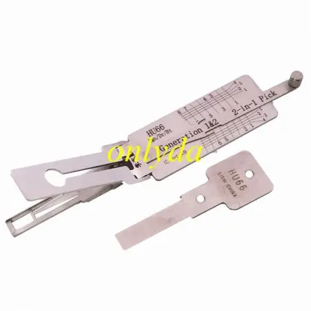 HU66 2 In 1 lock pick and decoder