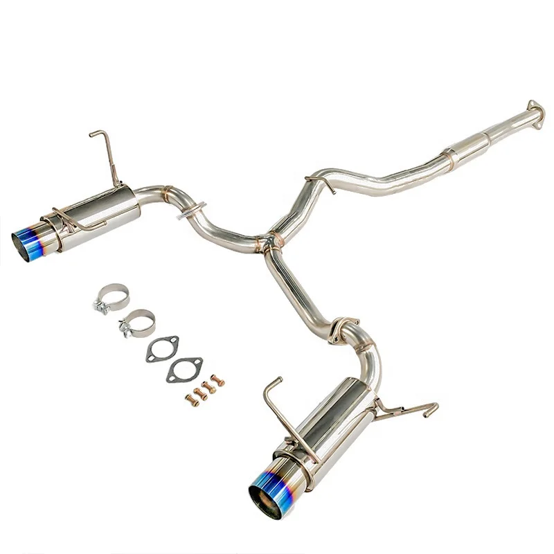Stainless Steel Performance Exhaust System Cat-Back for 2008-2014 Subaru Impreza