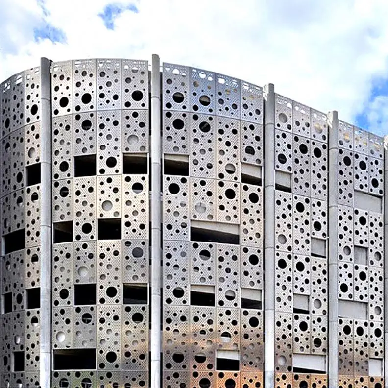 Factory Direct Cnc Decorative Cutting Aluminum Alloy Outer Wall Panel Profile