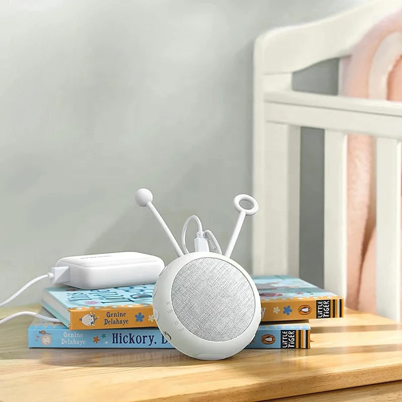 10 успокаивающих звуков Easysleep аппарат с белым шумом портативный детский