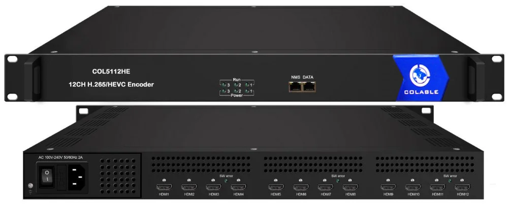  COL5112HE 12CH H.265 / HEVC