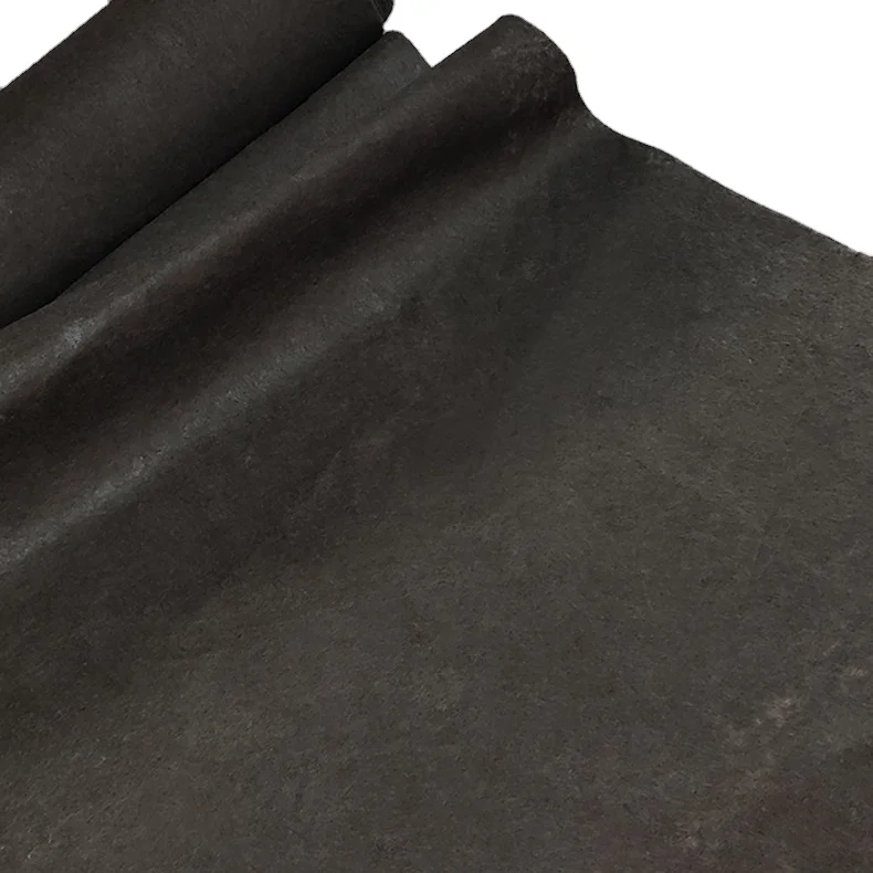 72cm x 8cm black PLA Round mat Weed control fabric agriculture mulch mat cacao tree weed barrier