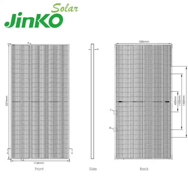 Factory Supply Solar Panels Type Sunpower Monocrystalline Bifacial Solar Panels Half Cell Integrated Photovoltaic System