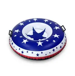 SP-271 Eco Thicker PVC Heavy Duty Inflatable Snow Sledding Tube for Kids and Adults