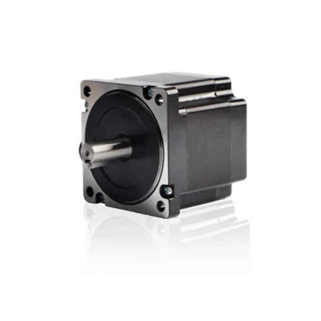 Hot Sales CE ROHS 6A 12N.m 2 phase 86mm nema34 single shaft dc hybrid DC stepper step motor and driver kit for laser machine