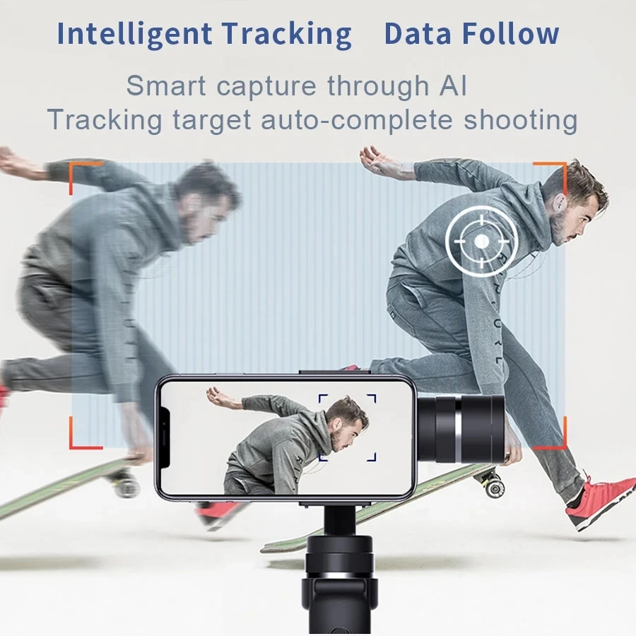 
Spain Warehouse Russian Warehouse Shipping Cheap 3 axis Handheld Gimbal Stabilizer for smartphone 