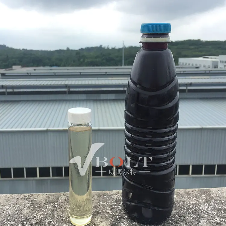 Waste engine used motor oil to diesel distillation refinery machine