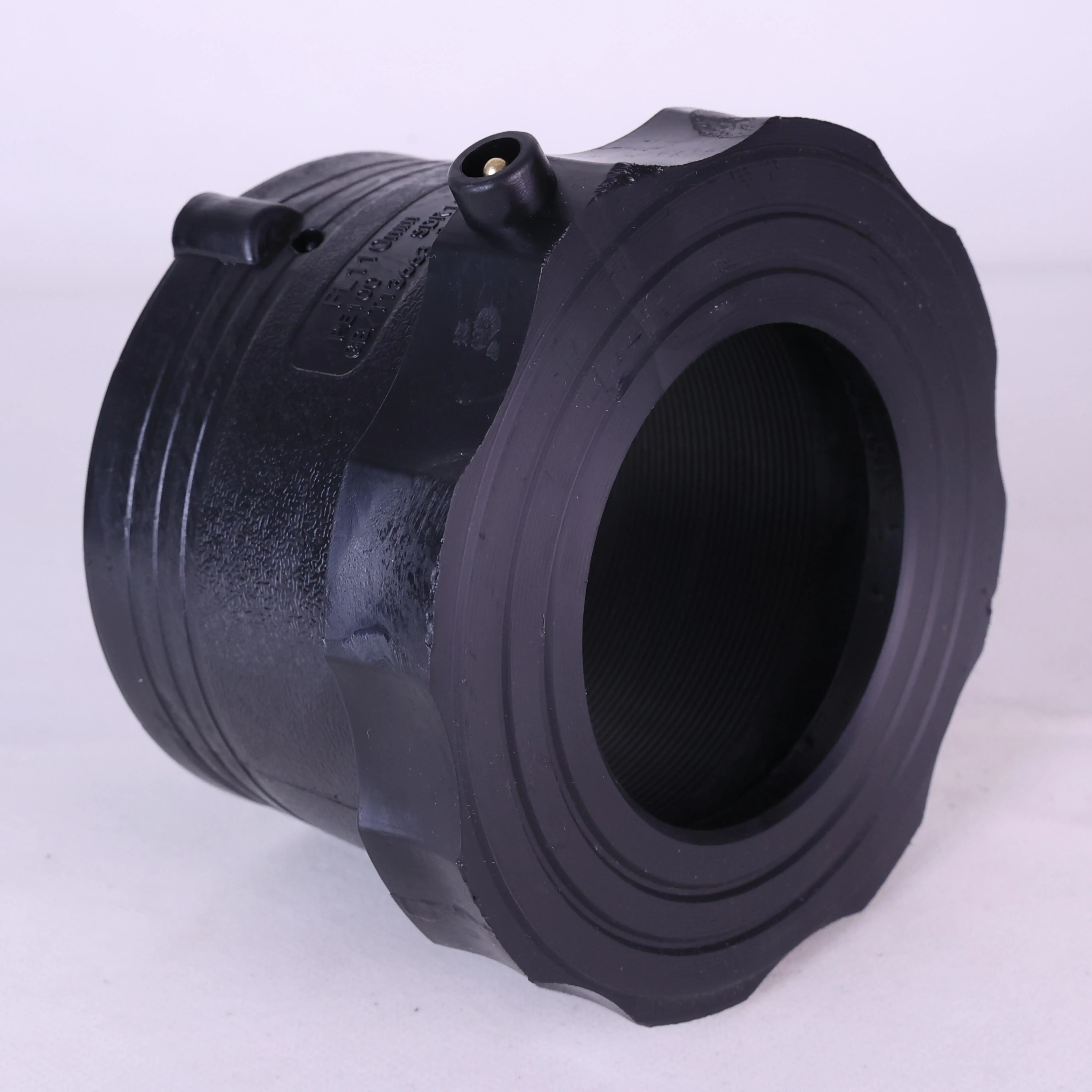 Factory Custom PE100 level Plastic Tubing Electrofusion Pipe Fittings HDPE Electric Melting Flange