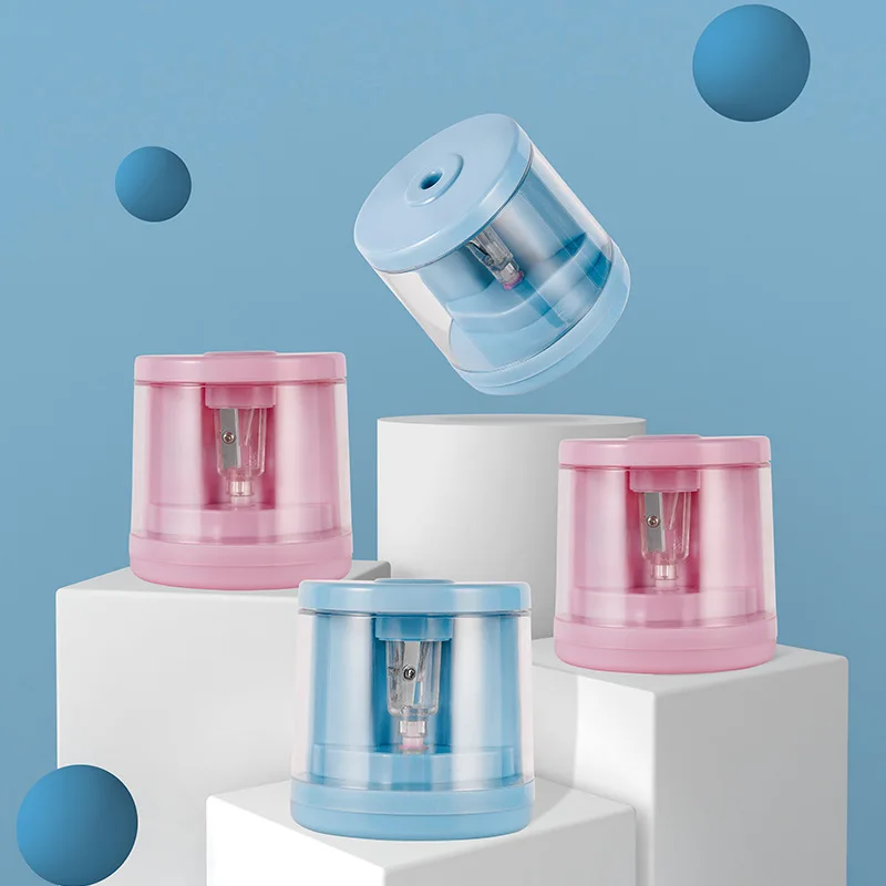 BEYOND Cute Automatic Electric Electronic Battery School Stationery Pencil Sharpener for Kids Children