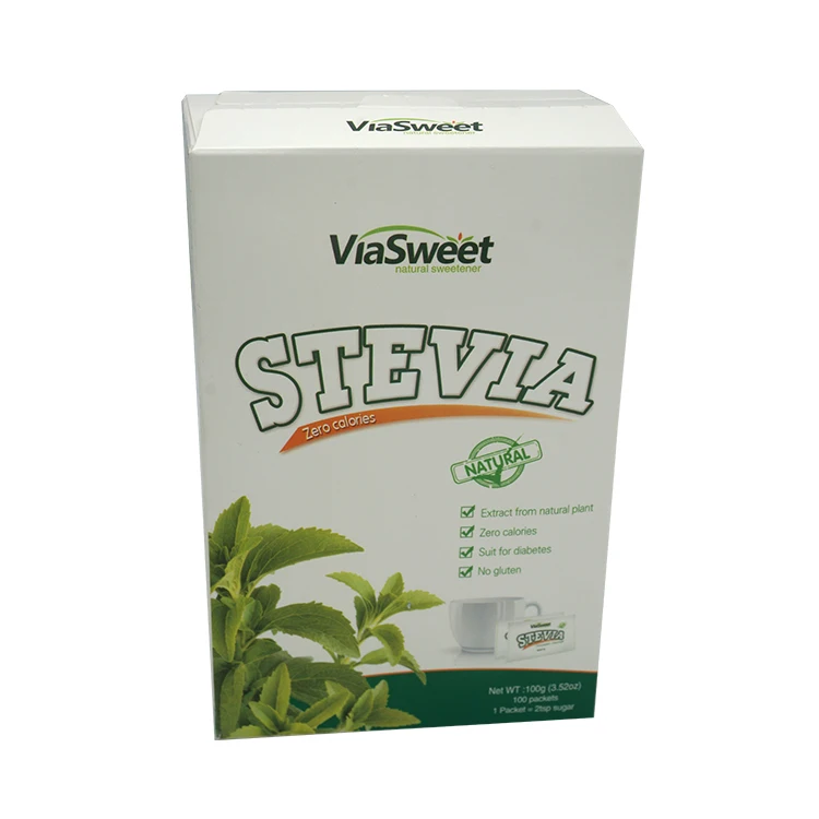Stevia Sugar Free White Sachets erythritol
