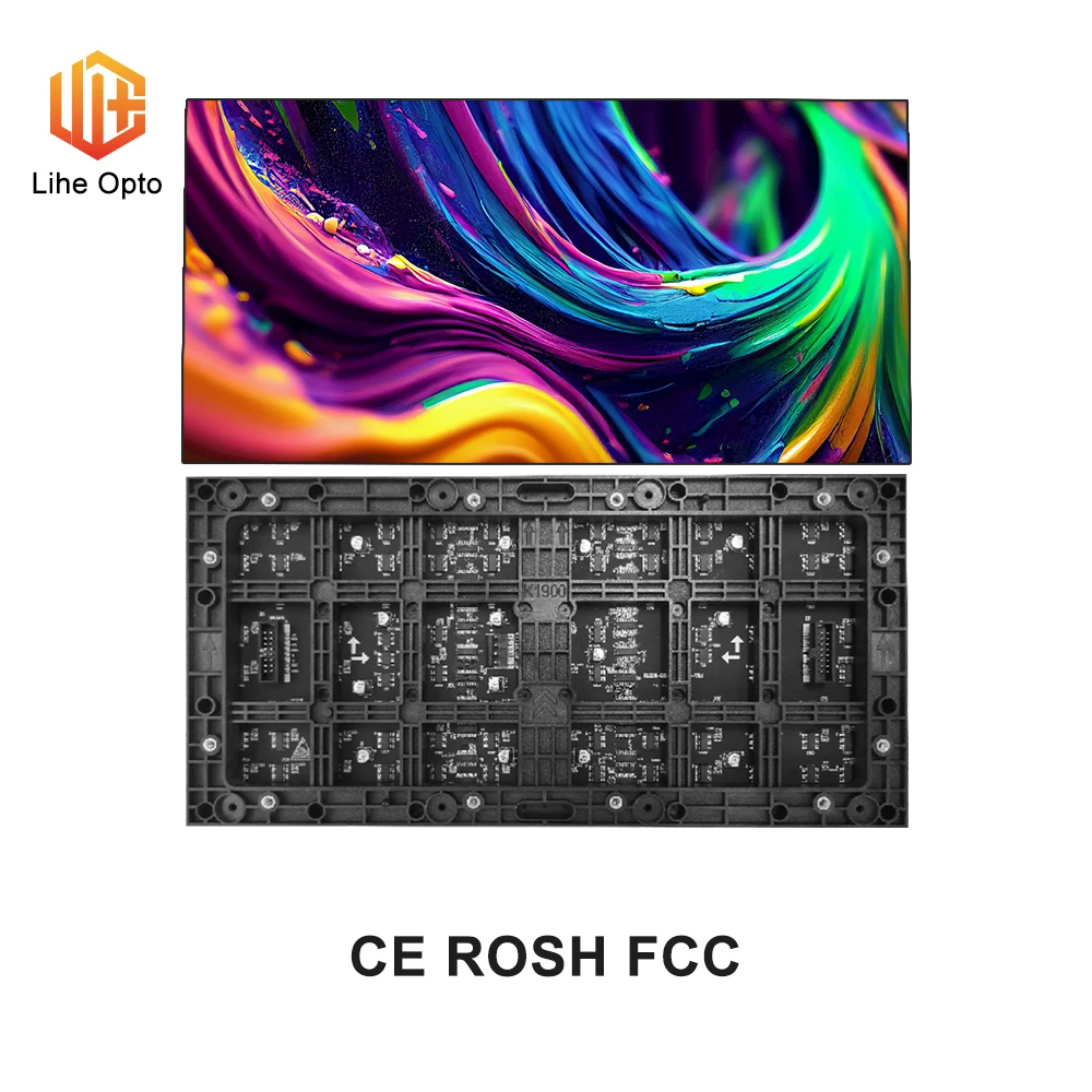 P1.538 Indoor full color HD LED display unit board advertising large screen module Factory size 320*160MM refresh 3840HZ