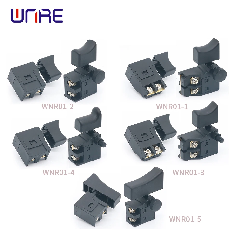 WNR-10-3B 15(12)A 250V Electric Drill Control Switch Cordless Trigger Switch for Power Tools Electric Drill Switch