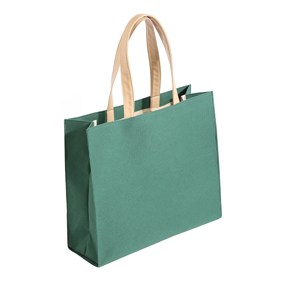 Wholesale Cheap Reusable Shopping Bags Plain White Blank Cotton Canvas Tote Bag