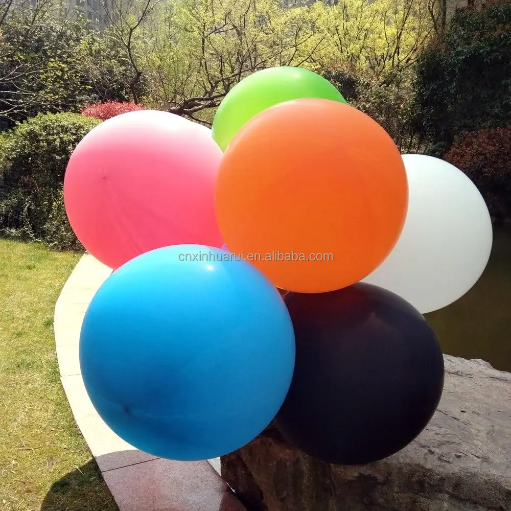 Wholesale 36inch 35g Thicken retro pearl macaron Colors Latex Round Balloon Party Supplier Decoration Balloon