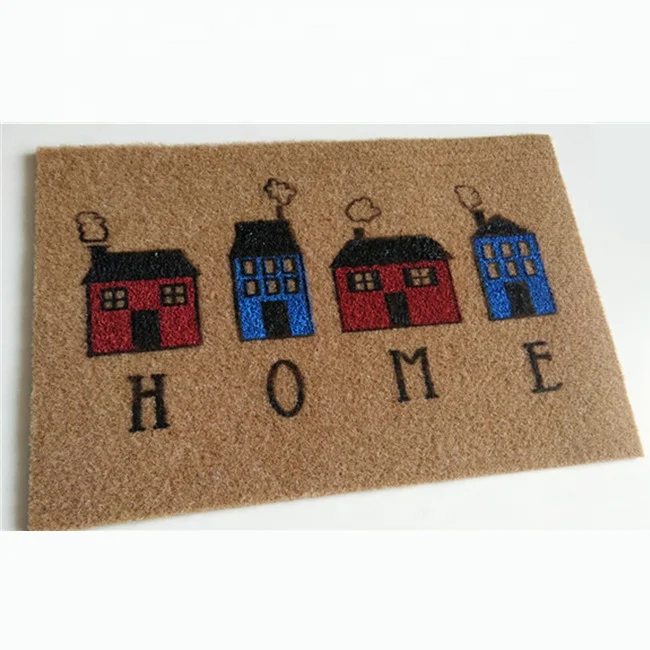 Dongwo Coconut Shell Carpet Outdoor Carpet Anti slip Dust Removal Indoor and Outdoor Door Mat