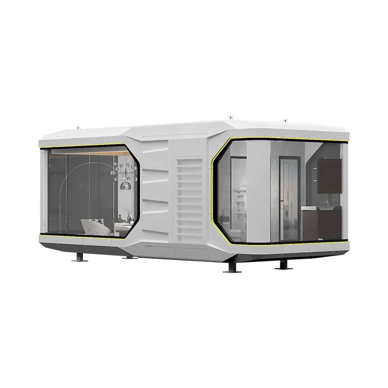 Professional factory custom hot selling outdoor pod sound proof room space capsule prefabricated houses capsule manufacturer