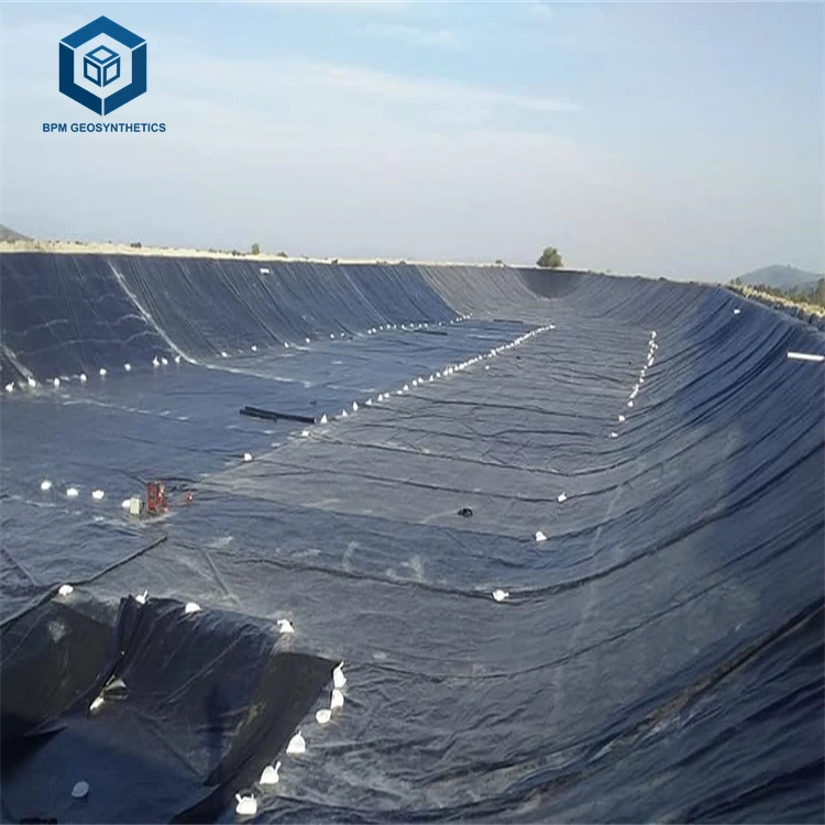 UV Resistant LDPE Plastic Film Sheet Membrane Liner for Landfill Project in Peru