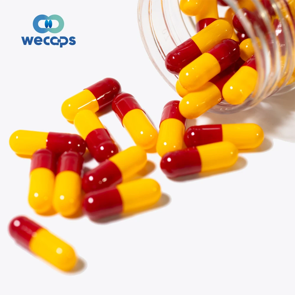 Wecaps Натуральные Твердые пустые капсулы Твердые овощные пустые капсулы Hpmc Пустые твердые капсулы