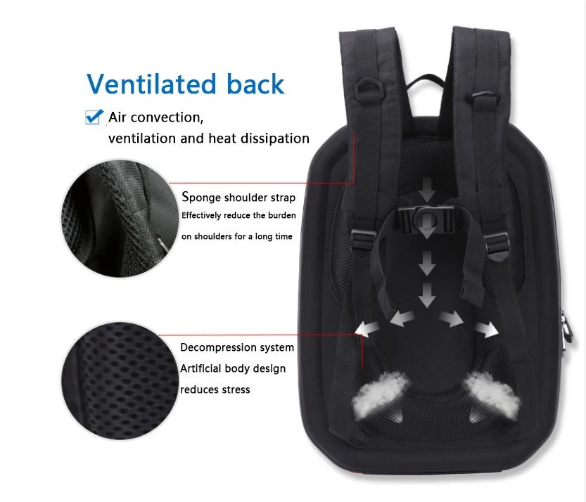 Fashion Custom Drone Storage Backpack For DJI Phantom 3 Phantom 4