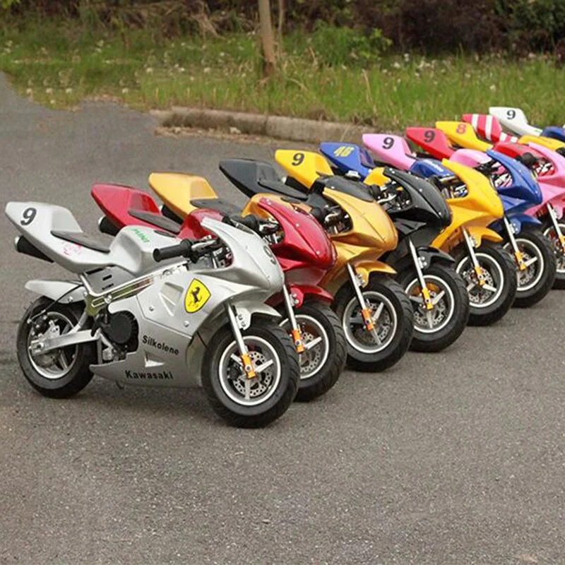 Good quality 49cc Gas Mini motors Cross Sport Pocket Bike Adult E Dirt Bike for Kids