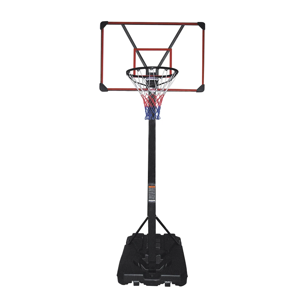 Outdoor youth 10 ft basketball hoop stand base basketball goal hoop on wheels