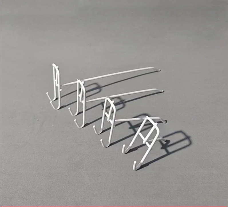 Custom Metal Hook Pegboard Supermarket Pegboard Hook 6 Inch Wire Mesh Display Hooks