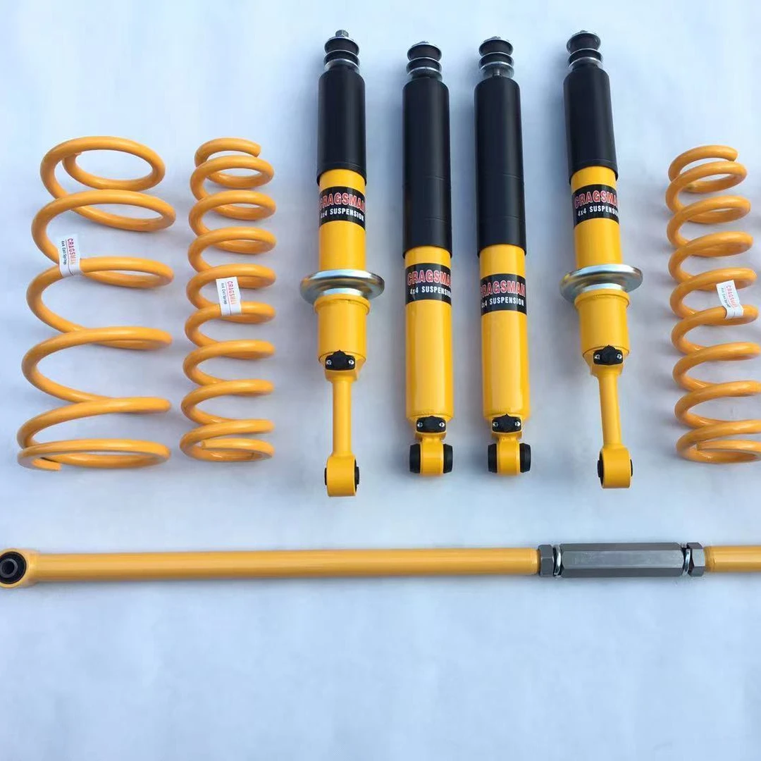 Manufacturer 4x4 Shock Absorber Suspension Kits 9 stage  Adjustable suspension kit  For FJ Cruiser lift 2 inch