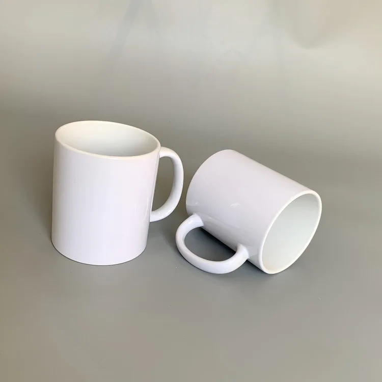 Оптовая продажа сублимированная керамическая кружка tazas para 11 унций 15 белые сублимационные заготовки на заказ сублимационная