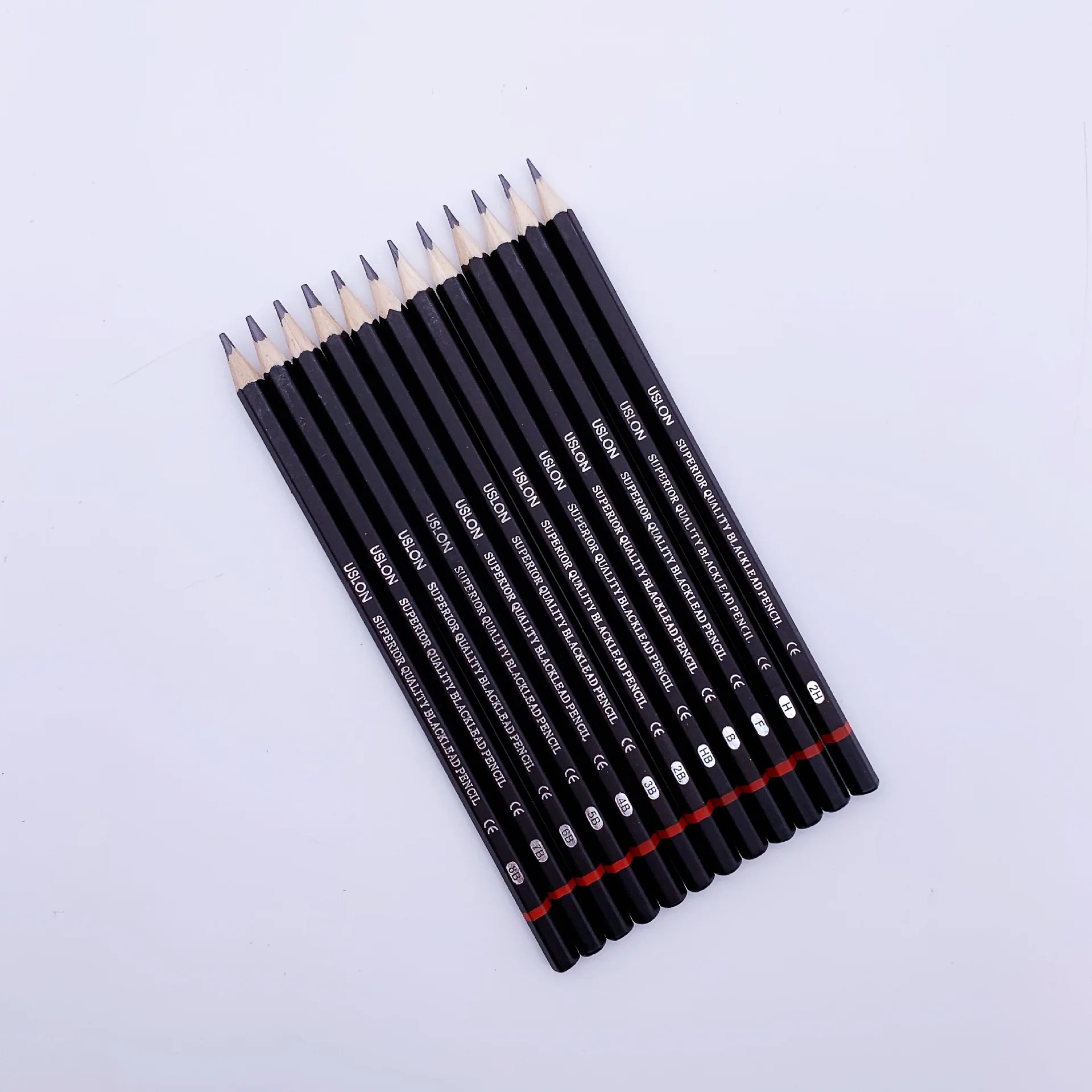 Набор для рисования карандашей 8B 7B 6B 5B 4B 3B 2B B HB F H 2H металлическая жестяная коробка 12