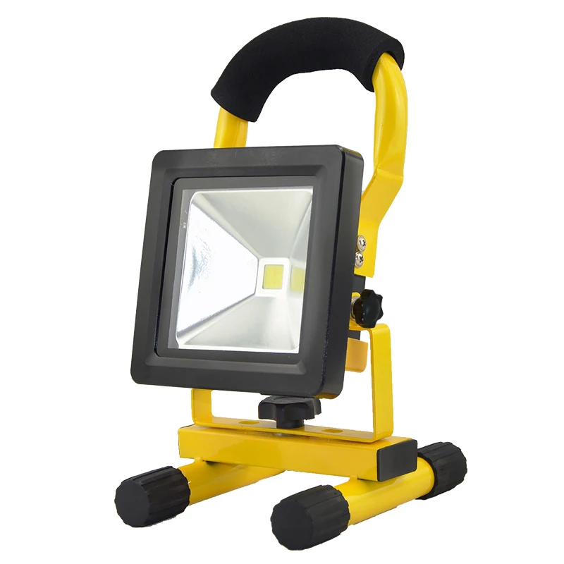 Waterproof IP65 10W 20W 30W 50W 100W portable LED work light outdoor emergency flood lights with tripod rechargeable floodlight
