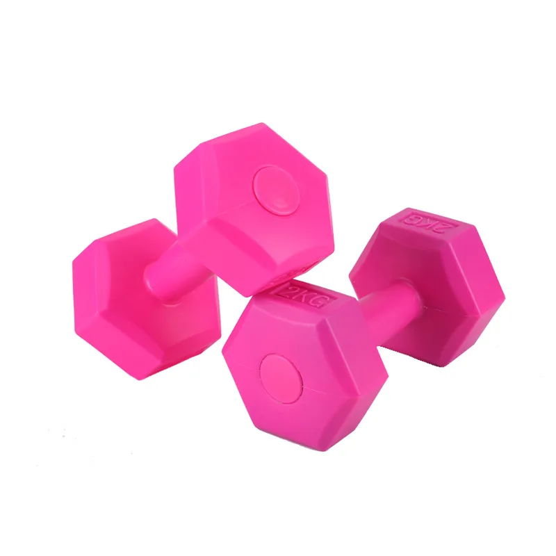 Новый дизайн 4 кг/компл. красочный фитнес Yogo Спорт вес Набор колокольчиков для тренажерного зала шестигранные