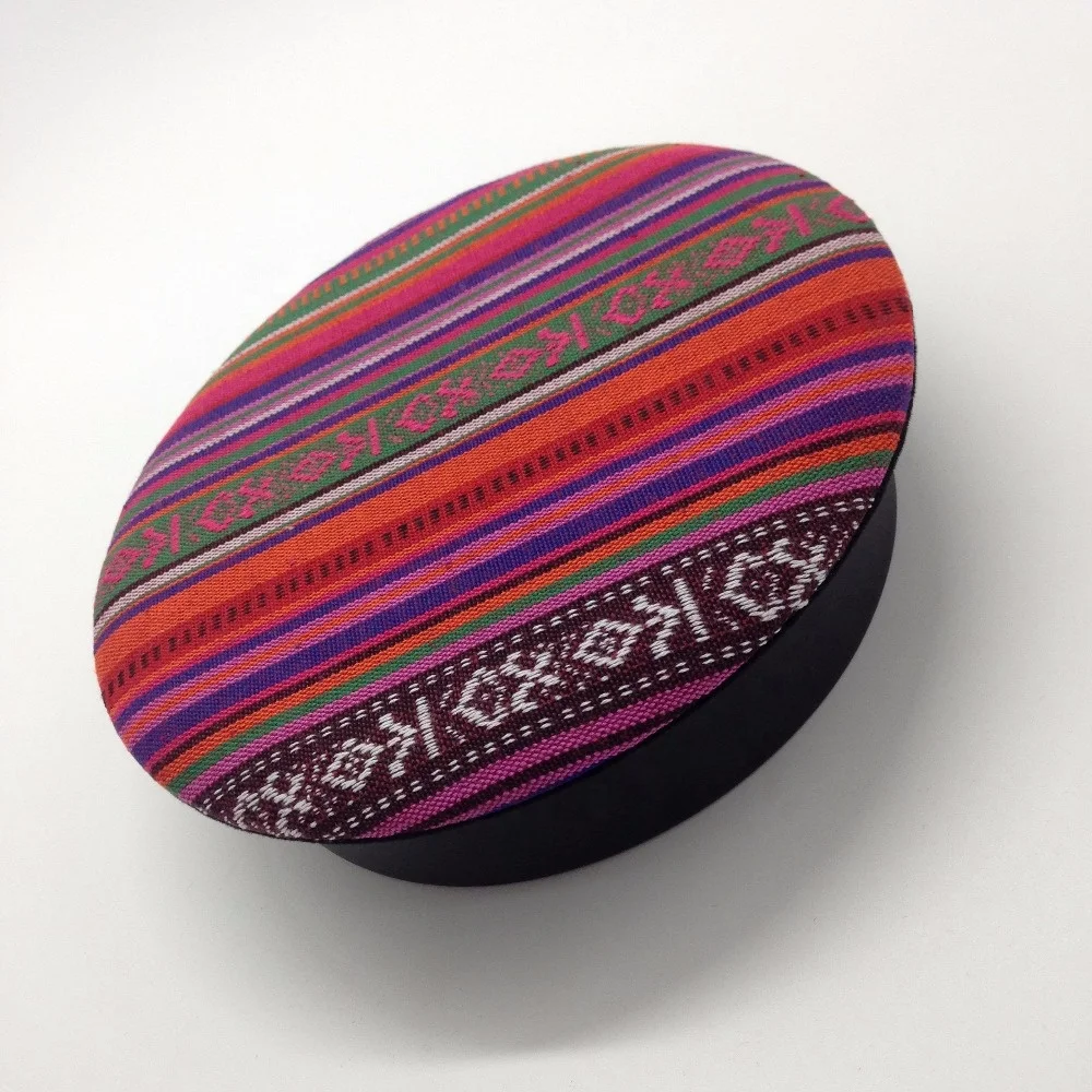 
High Quality Wooden Box Round Shape Arabic Bank Gift Box for Ramadan 