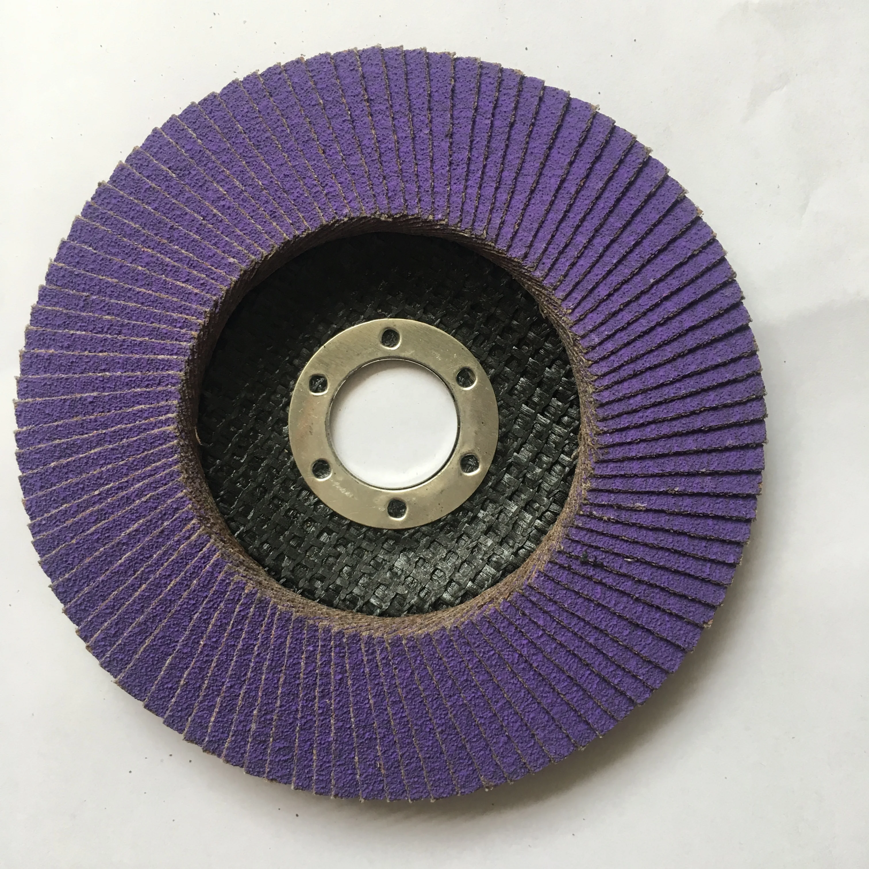 vertical zirconia sanding flap disc by flap disc making machine