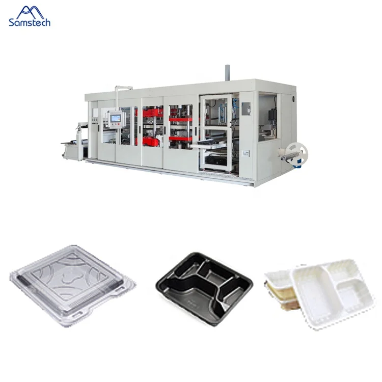 Custom Fresh Fruit Strawberry Transparent Packaging Box Disposable Plastic Clamshell Food Packing Container Machine